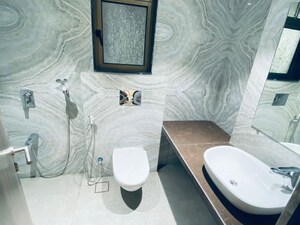 Bathroom in 2 BHK Apartment at Hubtown Seasons, Chembur – for Rent