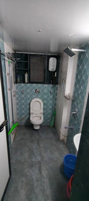 Bathroom in 2 BHK Apartment at Rustomjee Regency, Dahisar West – for Rent