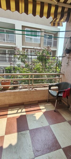 Balcony in 2 BHK Apartment at GK Rose County, Pimple Saudagar – for Rent