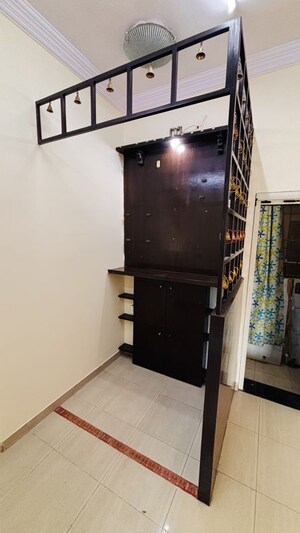 Kitchen in 2 BHK Apartment at Marathon Cosmos, Mulund West – for Rent