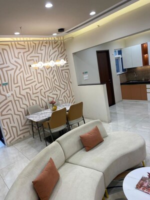 Living Room in 2 BHK Apartment at Marunji – for Rent
