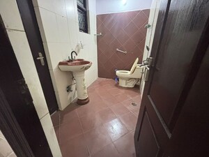 Bathroom in 3 BHK Apartment at Vijaya Apartments, Indrapuram – for Sale