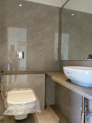 Bathroom in 2 BHK Apartment at Khar West – for Sale