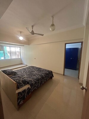 Bedroom in 3 BHK Apartment at Alka Apartment, Santacruz West – for Rent