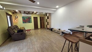 Living Room in 2 BHK Apartment at Juhu – for Rent