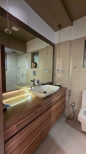 Bathroom in 2 BHK Apartment at Juhu – for Rent