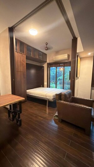 Living Room in 3 BHK Apartment at Elegant Apartment Khar, Khar West – for Rent