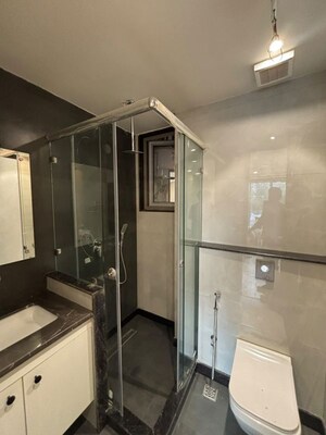 Attached Bathroom in 3 BHK Apartment at Saket – for Rent