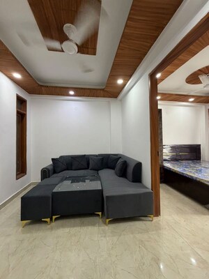 Living Room in 1 BHK Builder Floor at Saket – for Rent