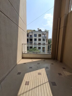 Balcony in 3 BHK Apartment at Om Trimurti Apartment, Dattawadi – for Sale