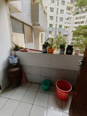Bathroom in 2 BHK Apartment at Space Elena, Bavdhan – for Rent