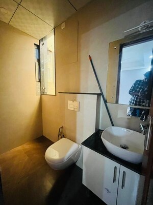 Bathroom in 4 BHK Builder Floor at Sector 40 – for Rent