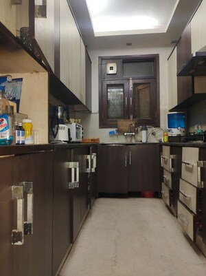 Kitchen in 3 BHK Builder Floor at Kalkaji – for Sale