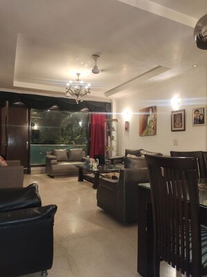 Living Room in 3 BHK Builder Floor at Kalkaji – for Sale