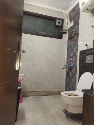 Bathroom in 3 BHK Builder Floor at Kalkaji – for Sale