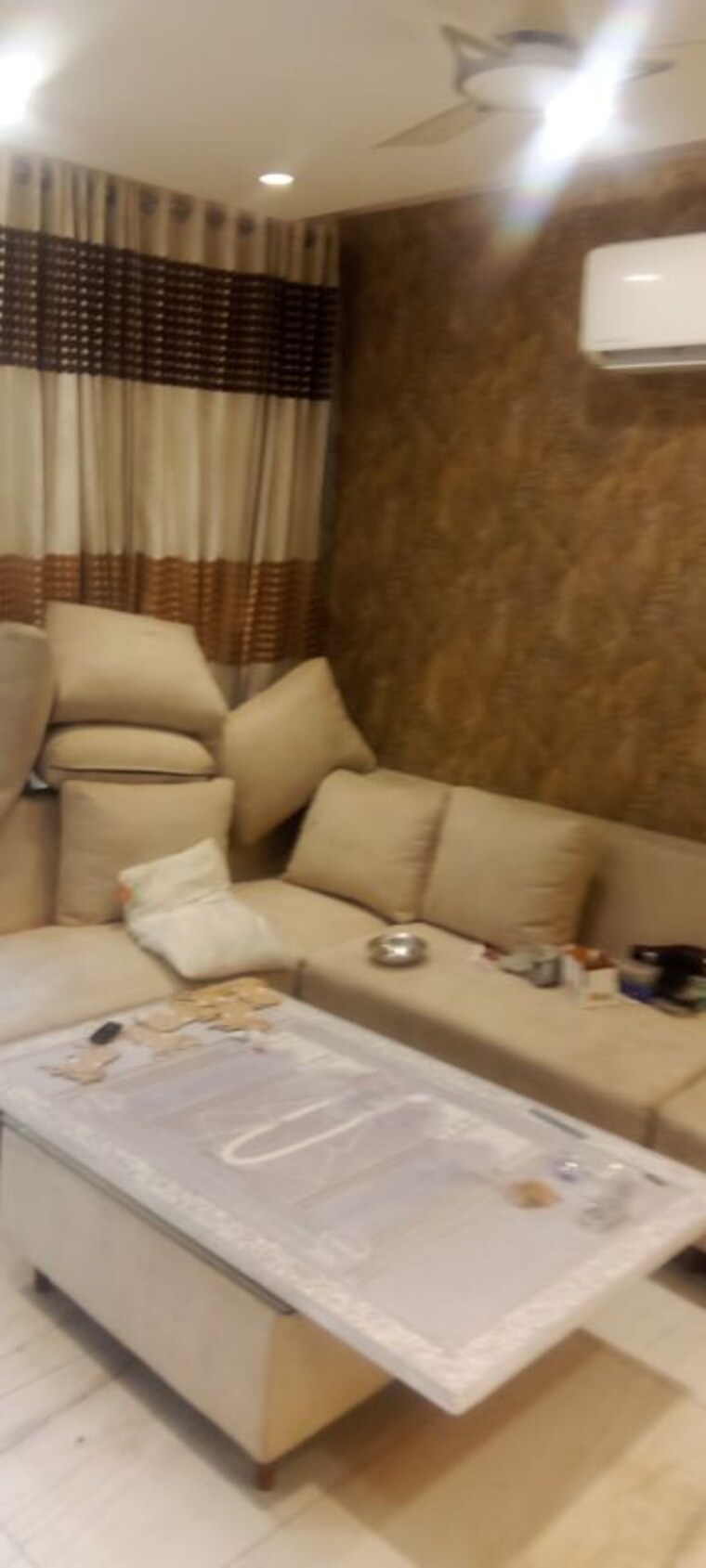 Living Room, parker-white-lily 2 Bedroom 1350 Sq.Ft. Apartment In Sector 8 Sonipat 10750375