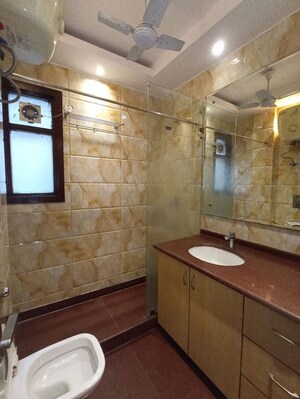 Kitchen in 3 BHK Builder Floor at Greater Kailash I – for Rent