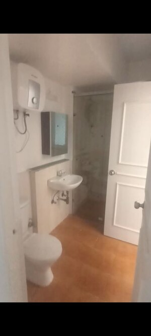 Bathroom in 3 BHK Apartment at Jaypee Kensington Park Apartments, Sector 133 – for Rent
