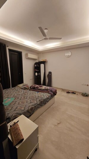 Bedroom in 3 BHK Builder Floor at Nehru Enclave – for Rent