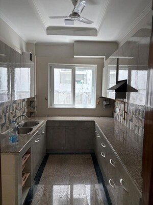 Kitchen in 3 BHK Builder Floor at Uday Park – for Rent