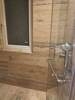Bathroom in 3 BHK Builder Floor at Green Park – for Rent
