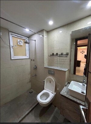 Bathroom in 3 BHK Builder Floor at Sector 48 – for Rent