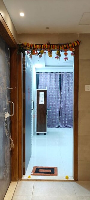 Building Lobby in 1 BHK Apartment at Marathon Nexworld Aura, Dombivli East – for Rent