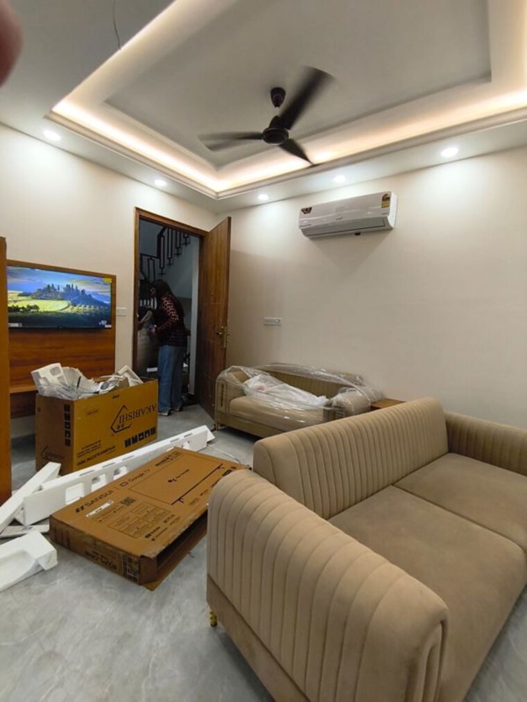 Living Room, sector 57 2 Bedroom 1200 Sq.Ft. Builder Floor In Sector 57 Gurgaon 10750549