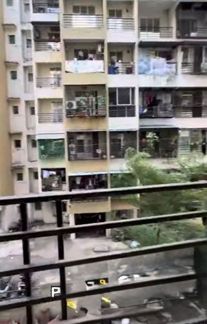 Balcony in 1 BHK Apartment at Haware Leela Angan, Badlapur West – for Sale