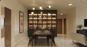 Dining area in 3 BHK Apartment at Assetz Ren And Rei, Sarjapur Road – for Sale