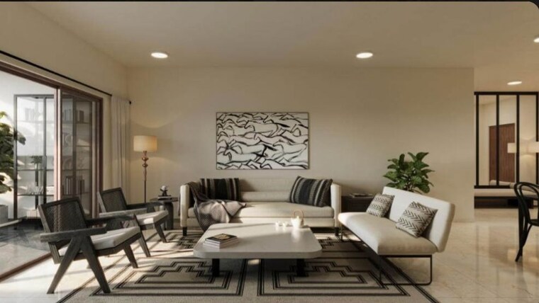 Living Room, assetz-ren-and-rei 3 Bedroom 1796 Sq.Ft. Apartment In Sarjapur Road Bangalore 10750621