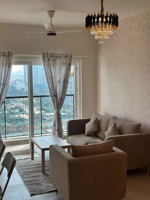 Living Room in 2 BHK Apartment at Karle Vario Homes, Hebbal – for Rent