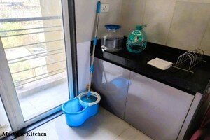 Kitchen in 1.5 BHK Apartment at Dheeraj Jade Residences, Wagholi – for Rent