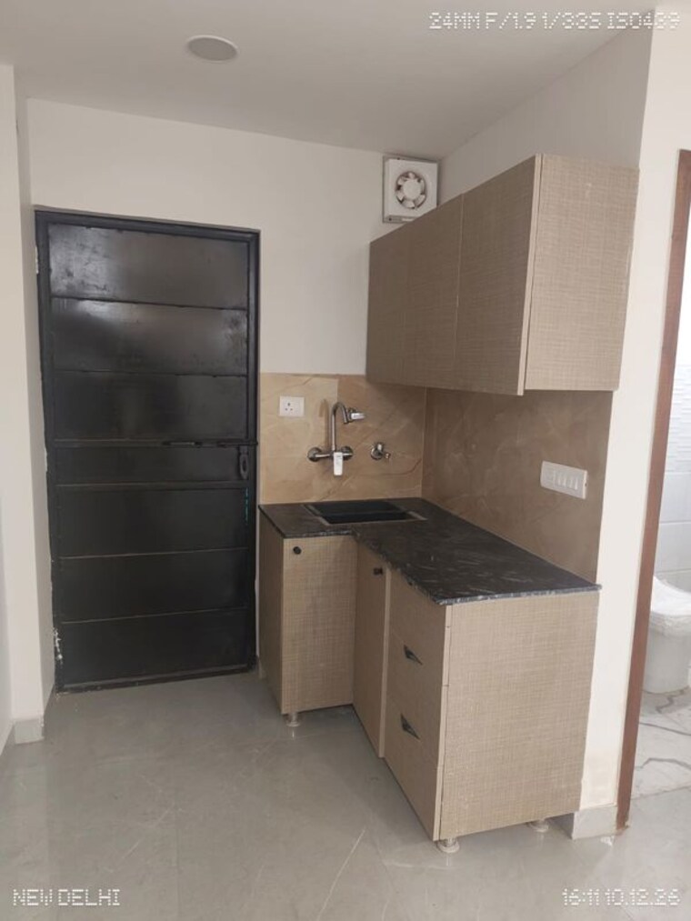 Kitchen, malviya nagar 1 RK 400 Sq.Ft. Builder Floor In Malviya Nagar Delhi 10750683