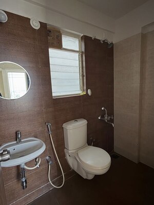 Bathroom in 1.5 BHK Apartment at Choice Goodwill Valencia, Dhanori – for Sale