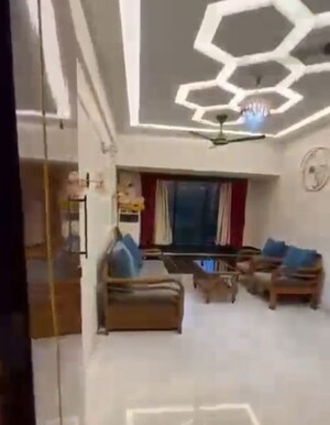 Living Room in 2 BHK Apartment at Cosmos Paradise Complex, Thane West – for Sale