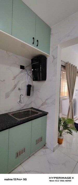 Bathroom in 2 BHK Apartment at AR Residency Panathur, Panathur – for Rent