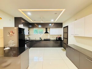 Kitchen in 4 BHK Villa at Rajapushpa Green Dale, Tellapur – for Rent