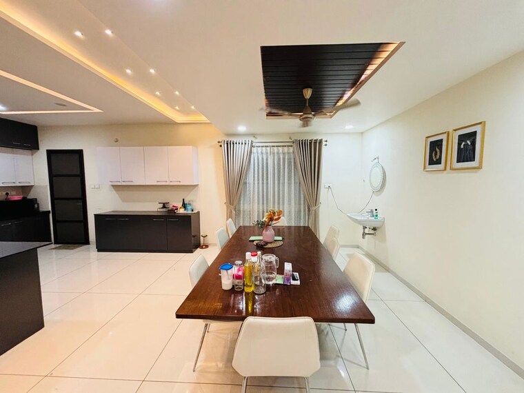 Living Room, rajapushpa-green-dale 4 Bedroom 4020 Sq.Ft. Villa In Tellapur Hyderabad 10750741