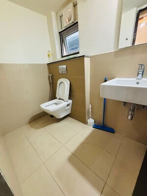 Bathroom in 4 BHK Villa at Rajapushpa Green Dale, Tellapur – for Rent