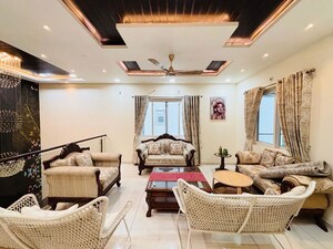 Team Area in 4 BHK Villa at Rajapushpa Green Dale, Tellapur – for Rent