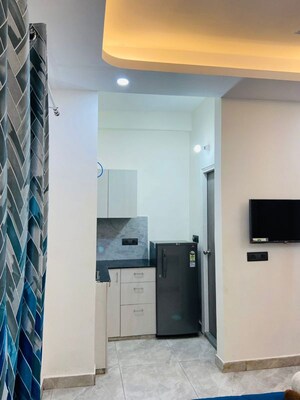 Kitchen in 1 RK Independent House at M3M Paragon 57, Sector 57 – for Rent