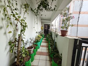 Balcony in 3 BHK Apartment at Ambawadi – for Rent