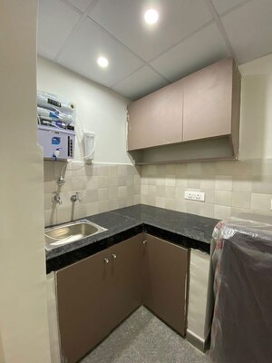 Kitchen in 1 RK Independent House at Experion One 42, Sector 42 – for Rent