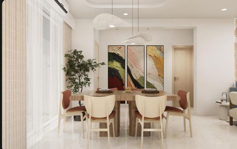 Dining area, hm-scottsville 2 Bedroom 1523 Sq.Ft. Apartment In Kasavanahalli Bangalore 10750867