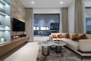 Living Room in 4 BHK Apartment at Mana Jardin Neo, Sarjapur Road – for Sale