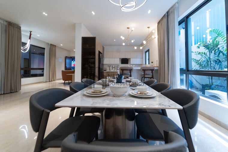 Dining area, mana-jardin-neo 4 Bedroom 3309 Sq.Ft. Apartment In Sarjapur Road Bangalore 10750493