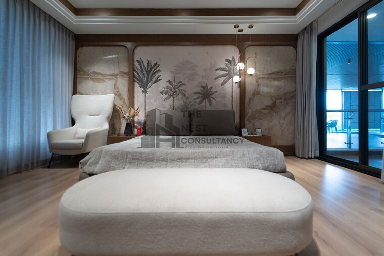 Master Bedroom, mana-jardin-neo 4 Bedroom 3309 Sq.Ft. Apartment In Sarjapur Road Bangalore 10750493