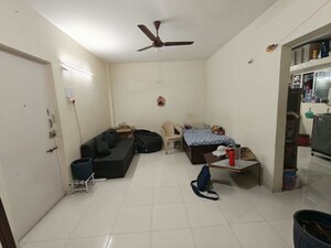 Living Room in 2 BHK Apartment at Amba Nagari, Dhanori – for Rent