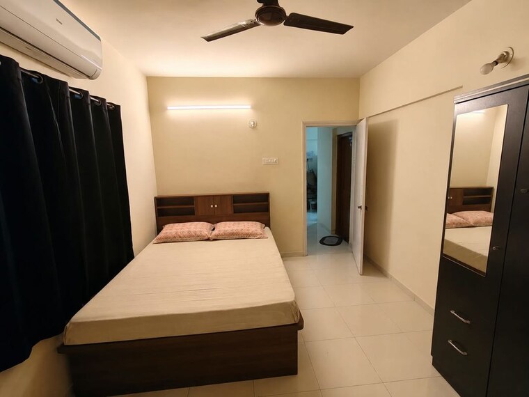 Bedroom, amba-nagari 2 Bedroom 1200 Sq.Ft. Apartment In Dhanori Pune 10720119